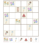 知育ナンプレ、夏の知育ゲーム