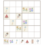 知育ナンプレ、夏の知育ゲーム
