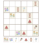 知育ナンプレ、夏の知育ゲーム